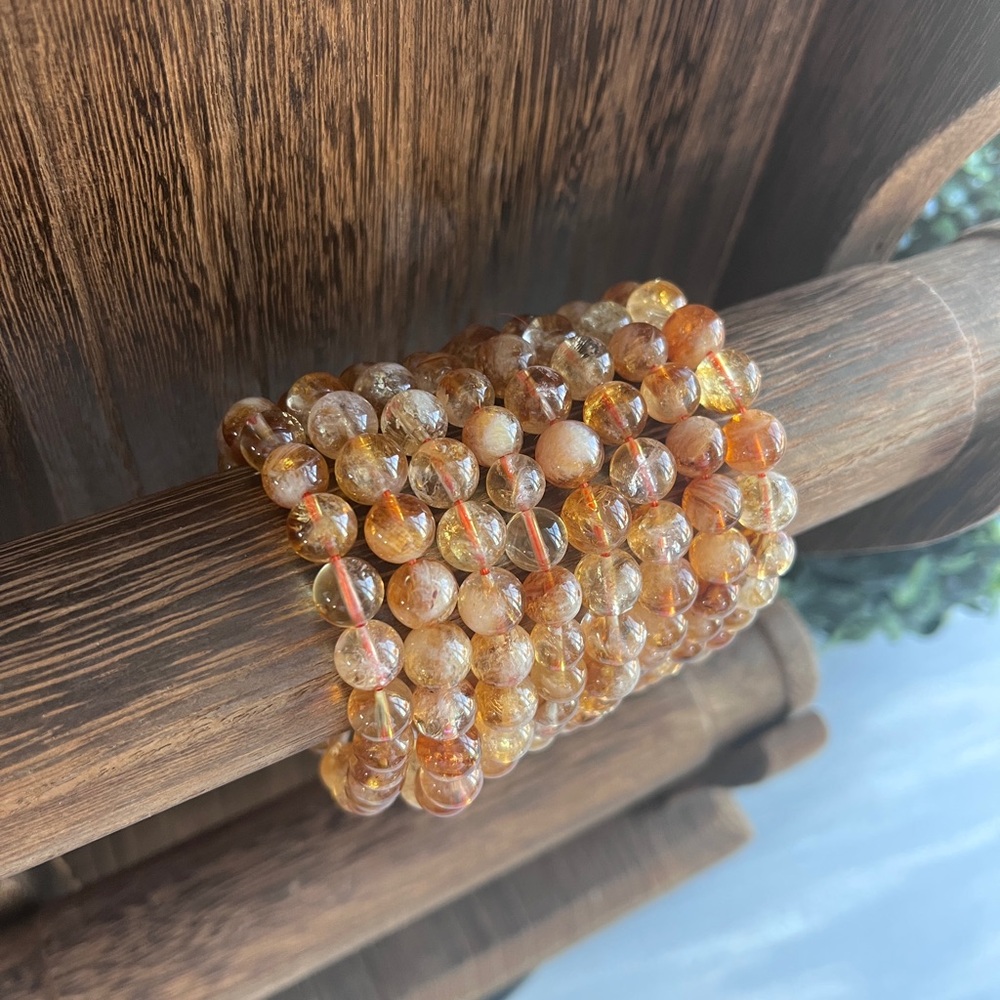 Citrine bracelet